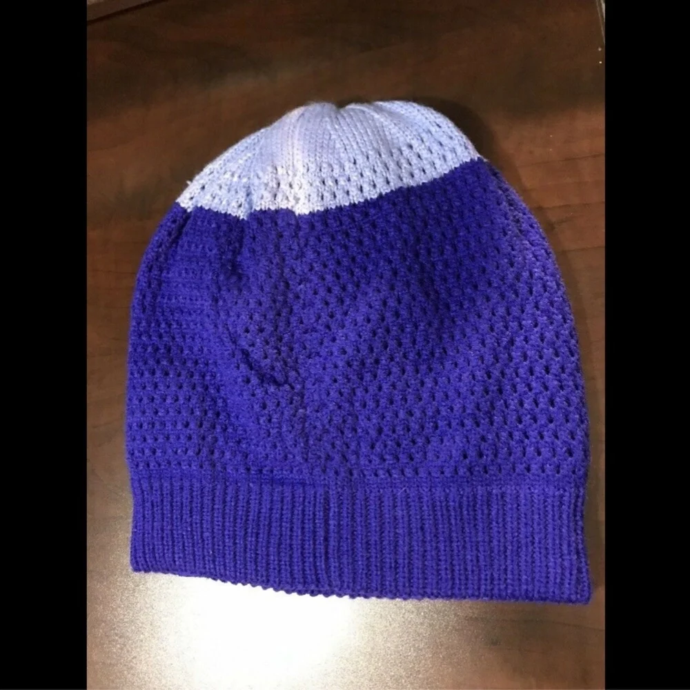 NWT North Face 'Shinsky' Reversible Beanie (Youth) Lapis Blue [SZ Medium ] #C326